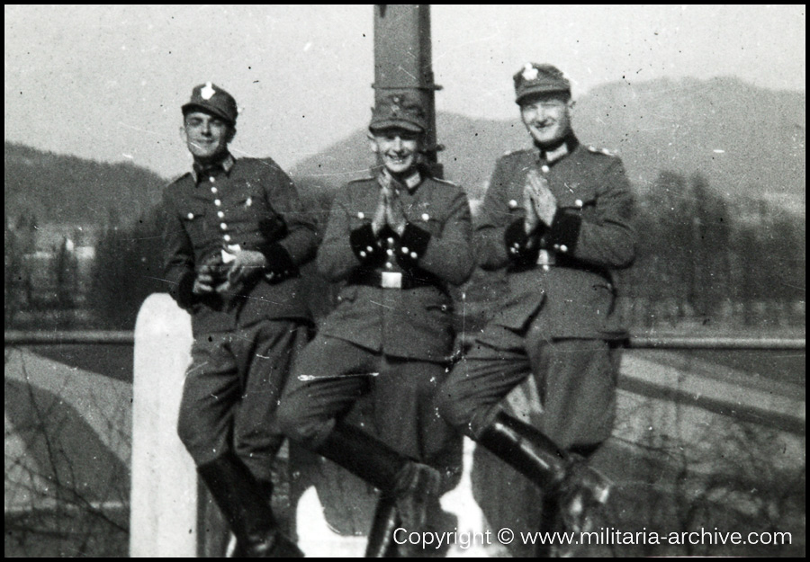 Wachtmeister der Ordnungspolizei Adolf Hauber – Slovenia, Italy, Serbia.  Location Tacenska cesta, Ljubljana, Slovenia.