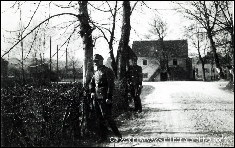 Wachtmeister der Ordnungspolizei Adolf Hauber – Slovenia, Italy, Serbia.