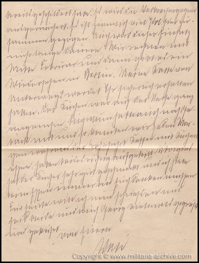 Collection of over180 items of Feldpost, Letters, Postcards, Telegraphs belonging to Polizei Obersekretär Adolf Meinke. The period covered includes 3.Komp, Pol.Btl.181, Polizei-Bataillon 2, 1. Kompanie Pol.Rgt 1, Pol.Rgt 14.